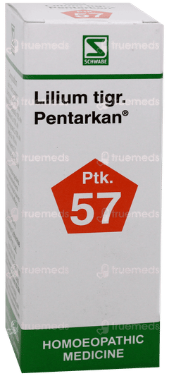 Dr Willmar Schwabe Lilium Tigr Pentarkan Ptk 57 Drops 30ml